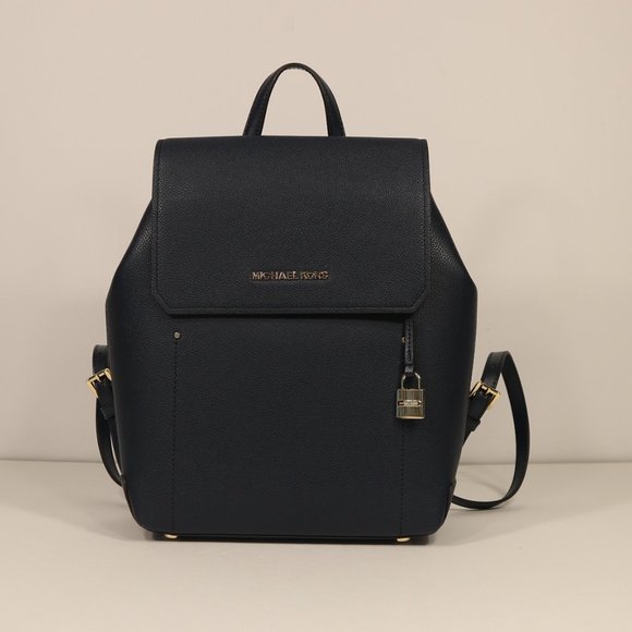 Michael Kors Hayes Medium Backpack Navy/Dark Khaki main image 4